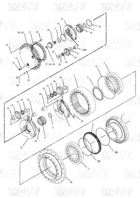 191-2682 E325C Excavator Travel Drive Catalog Assemblies Black Steel Hydraulic Motor Retrofittable