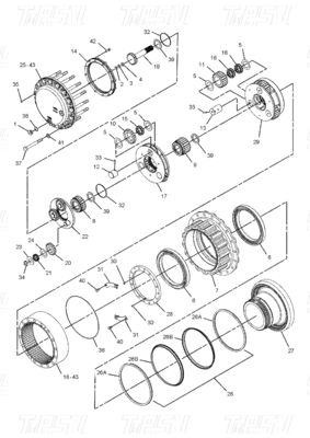 Hydraulic Swing and Travel Motor Drives For 227-6116 E325C Excavators Travel Drive Catalog