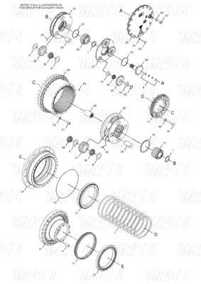 353-0562 296-6246 453-7461 470-8769 501-7238 507-9339 507-9342 518-3389 E336D Excavator Travel Drive Catalog