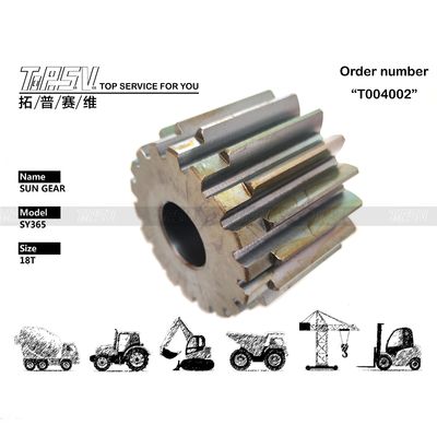 Durable CLG936 Excavator Swing 2 Stage Sun Gear for Energy Mining Maintenance