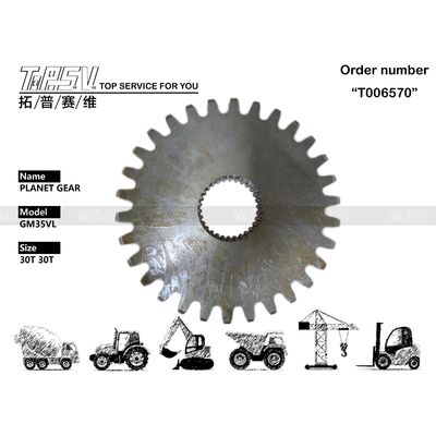 Black 133593 SOLAR220 Excavator Travel Planet Gear Reducer Gear Parts