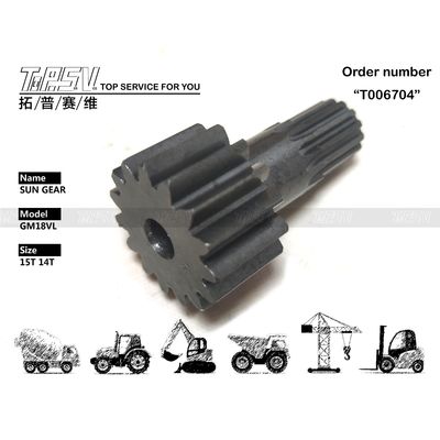 View Image GM18VL Excavator Travel Sun Gear Motor For Machinery In Excavator Machinery