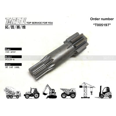 Energy Mining PC120-6 Excavator Travel 1 Stage Sun Gear Reducer Gear Parts For Heavy-Duty Applications