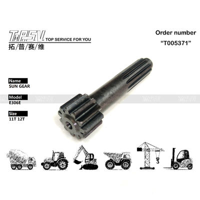 Compatible E306E Excavator Travel 1 Stage Sun Gear For Various Models Planetary Reducer In Machinery