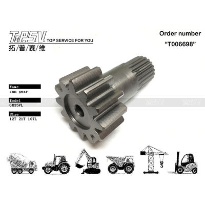 133594 High Precision SOLAR220 Excavator Sun Gear For Excavator Transmission System Within Dealed Bag Transport Packaging