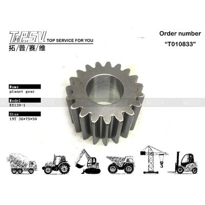 9727159 Round Steel EX120-1 Excavator Swing 2 Stage Planetary Gear for Machinery Repair Shops in Steel