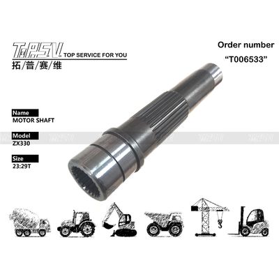 Steel Excavator Hydraulic Piston Rod 2047884 ZX330-3 Excavator Travel Motor Shaft