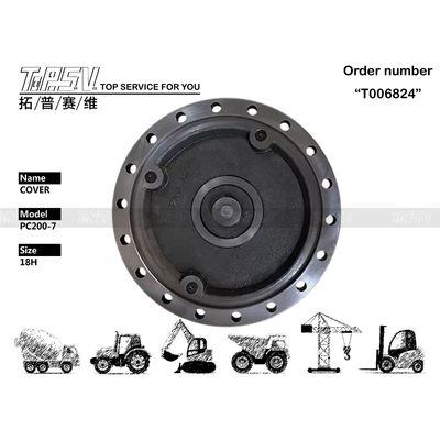 20Y-27-31230 High Precision Steel PC200-7 Excavator Final Drive Cover With Heat Treatment Performance