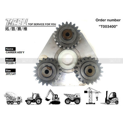 Planetary Reducer And Hydraulic Motor Drive PC220-7 Excavator 1 Stage Carrier ASSY For Smooth Performance