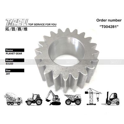 199-4625 Steel Material E315D Excavator Swing 2 Stage Planetary Gear Precision Casting Or Forging Technique