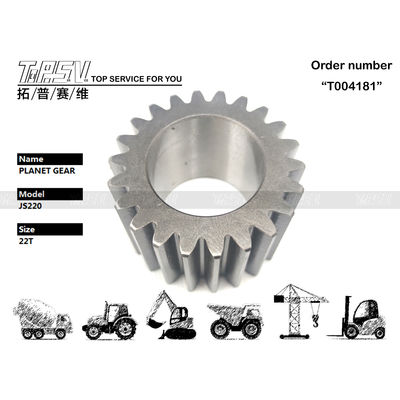 Hydraulic Motor Drive JS200 Excavator Swing 2 Stage Planet Gear Reducer Gear Parts for Low Noise Level and Long-lasting