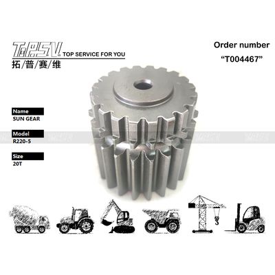 XKAQ-00011 Effortless Installation of R220-5 Excavator Swing 2 Stage Sun Gear Box for Optimal Performance