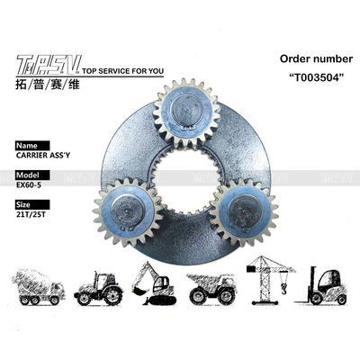 Hydraulic Motor Drive Heavy Duty EX60-5 Excavator Swing 1 Stage Carrier ASSY Gear Meshing Installation Included