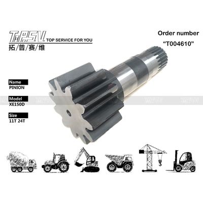 Installation Gear Meshing Other SY135C Excavator Swing Pinion Reducer Parts Availability Heat Treatment