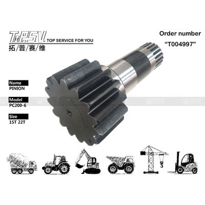 20Y-26-21140 View Image Of Other PC200-6 Excavator Swing Pinion Reducer Parts With Wear And Tear Resistance