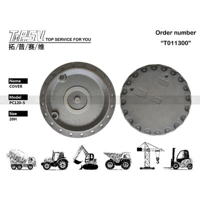 203-27-53232 High Precision PC120-5 Excavator Travel Drive Cover for Easy Gear Oil Maintenance in Heavy Duty Operations