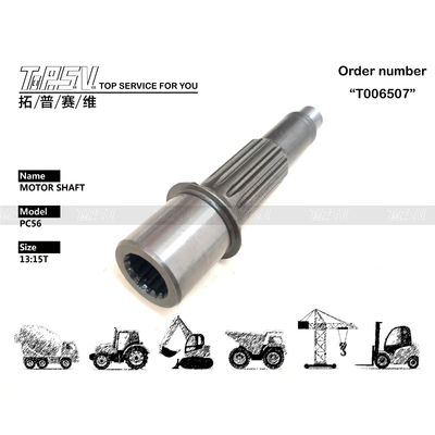 FUMHSH-1-2412 Energy Mining PC56 Excavator Travel Motor Shaft with Availability Resistance Wear And Tear