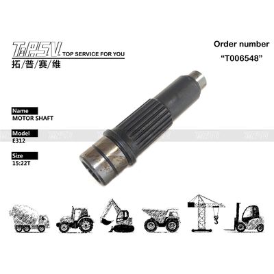 1R-5862 High Durability and Long-lasting E312 Excavator Travel Motor Shaft with Transport Packaging Dealed Bag