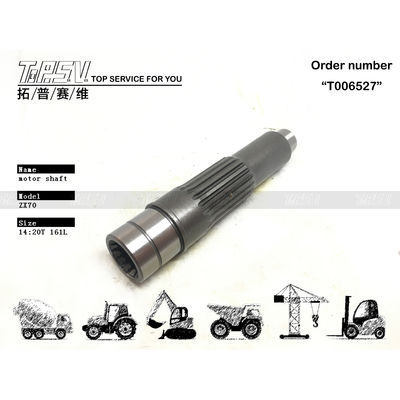 3088756 High Durability Other ZX70 Excavator Travel Motor Shaft Made of Steel with High Precision and Durability
