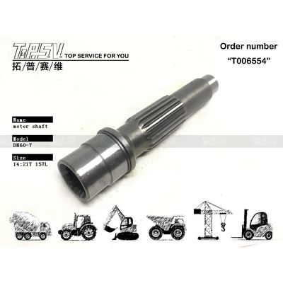 XKAY-00565 Black Other R60-7 Excavator Travel Motor Shaft View Image for High Durability in Heavy Duty