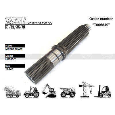 High Precision Hydraulic Pump HD700-7 Excavator Travel Motor Shaft