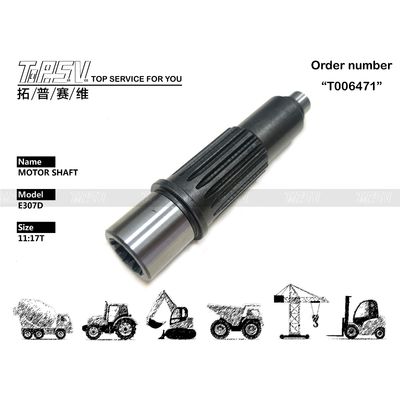 307-4176 High Durability E307C Excavator Travel Motor Shaft Pump Parts with Maintenance and Gear Oil
