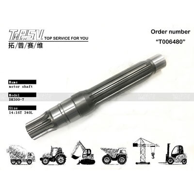 405-00031 Gear Oil Maintenance DX300 Excavator Final Drive Motor Shaft for Excavator Machinery Used