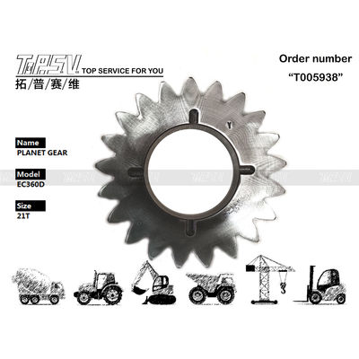 VOE14566421 Availability EC290D Excavator Travel 2 Stage Planetary Gear With Steel Forging Technique