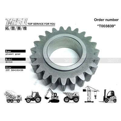 SA7118-30420 Road Engineering Construction Foundation EC210B Excavator Swing 1 Stage Planet Reducer Gear Parts with Forging Technique