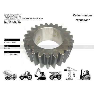 169-5593  E325C Excavator Travel 3 Stage Planetary Gear with View Image Tooth Number and Forging Technique