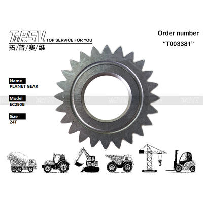 VOE14547275 EC290B Excavator Swing 1 Stage Planetary Gear with Heat Treatment and View Image Tooth Number