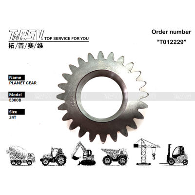 094-6404 Steel E300B Excavator Travel 3 Stage Planet Gear for Road Engineering Construction Foundation Durable Construction