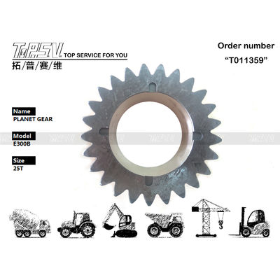 094-1535 Hydraulic Motor Drive E300B Excavator Swing 2 Stage Planetary Gear with Forging Technique and Gear Meshing Installation