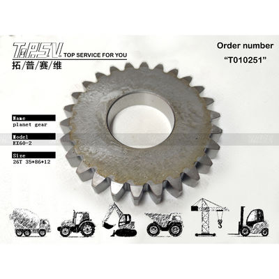 3054865 Heavy Machinery Steel EX60-2 Excavator Travel 1 Stage Planetary Gear for Tough Working Conditions