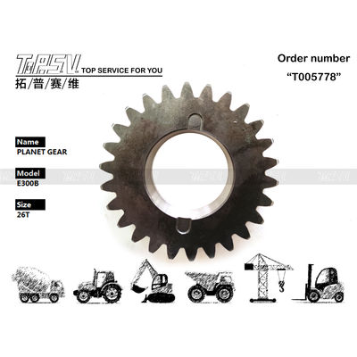 096-2960 Compatibility E300B Excavator Travel 2 Stage Planetary Gear with Black Color View Image