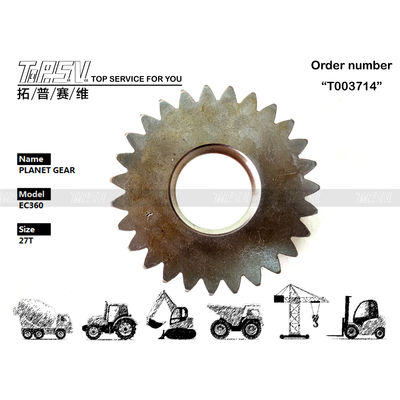 Steel EC360 Excavator Swing 1 Stage Planetary Gear Essential Component For Powertrain Function