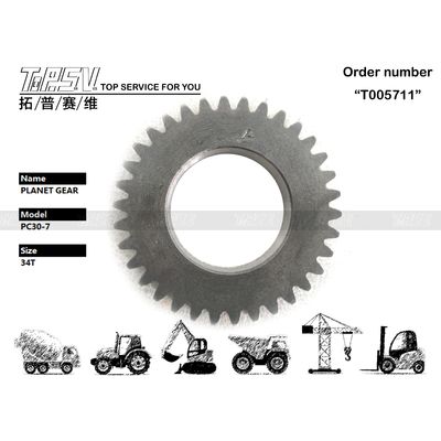 FUFRP-1159-07 Stable PC30-7 Excavator Travel 1 Stage Planet Gear Motor Black Color Long Lasting