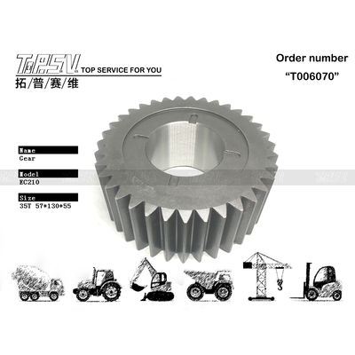 SA7117-30240 Smooth Gear Meshing EC210 Excavator Travel 2 Stage Planetary Gear