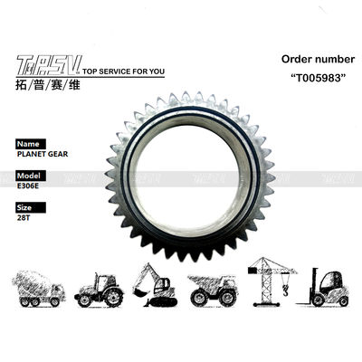 View Image Tooth Number E306E Excavator Travel 2 Stage Planet Gear Box for Road Engineering Construction Foundation Construction