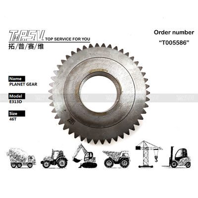 136-2836 Black Color E315 Excavator Travel 1 Stage Planetary Gear with Low Noise Level and Steel Material