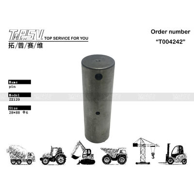 4408102 ZX120 Excavator Swing 2 Stage Gear Pin with Heat Treatment