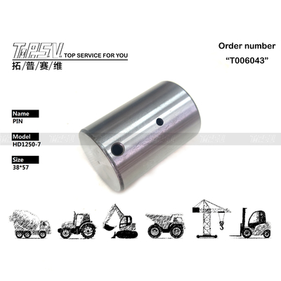 HD1250-7 Excavator Travel 2 Stage Gear Pin For Excavator Hydraulic Efficiency