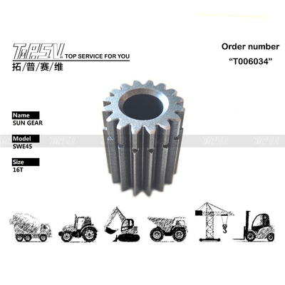 Energy Mining SWE45 Excavator Travel 2 Stage Sun Gear For Excavator Transmission System