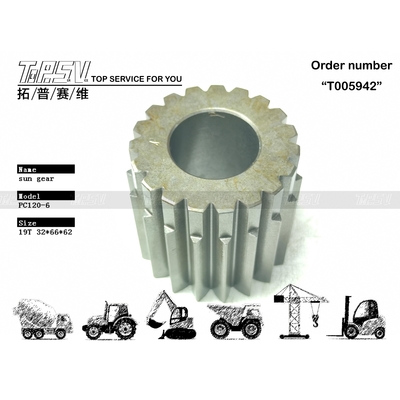 PC120-6 Excavator Travel 2 Stage Sun Gear Drive Motor in Heavy Duty Construction