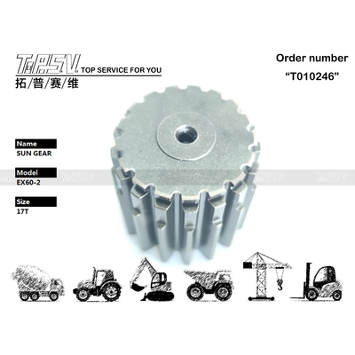 3054866 EX60-2 2 Stage Sun Gear For Maintenance Gear Oil In Excavator Transmission System