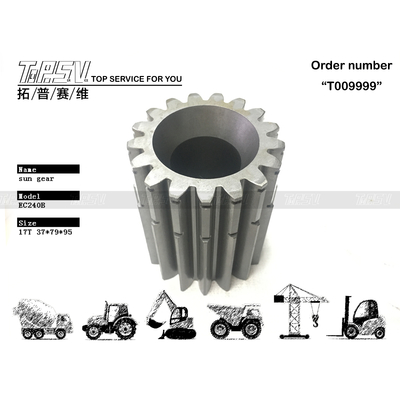VOE14505752 Steel EC240B Excavator Travel 2 Stage Sun Gear Reducer Gear Parts Heavy-Duty