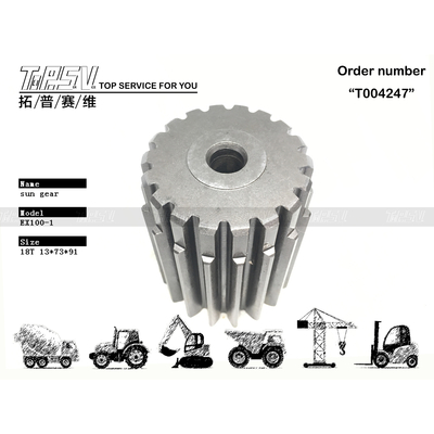 3037607 High Precision EX120-1 Excavator Swing 2 Stage Sun Gear For Transmission System