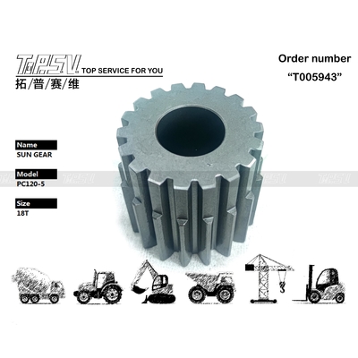 203-27-53310 PC120-5 Travel 2 Stage Sun Gear Motor With Excavator Transmission System