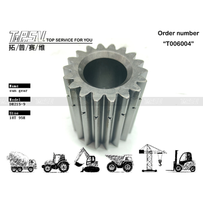 K9007391 Easy To Install DH215-9 Excavator Travel 2 Stage Sun Gear With Hydraulic Motor Drive High Durability