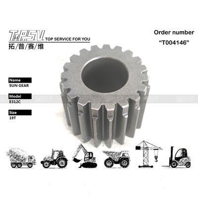 191-2612 High Precision E312C Excavator Swing 2 Stage Sun Gear Box Made Of Steel High Durability